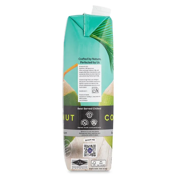 Agua de coco Thai coco 1 L 4