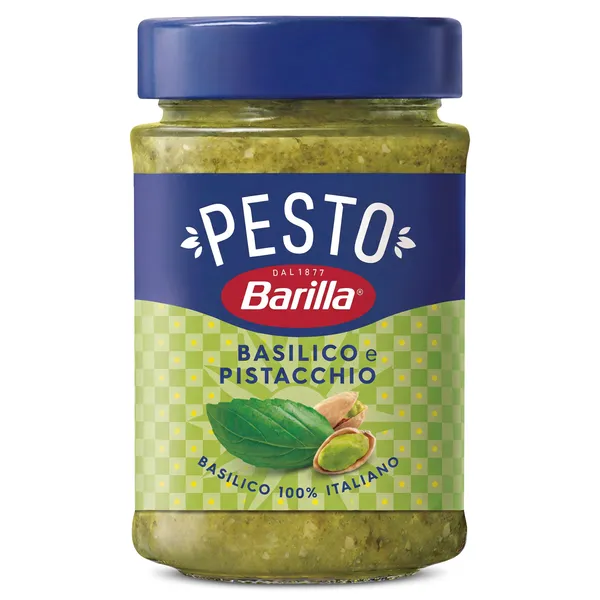 Pesto basílico y pistacho Barilla 190 g 2