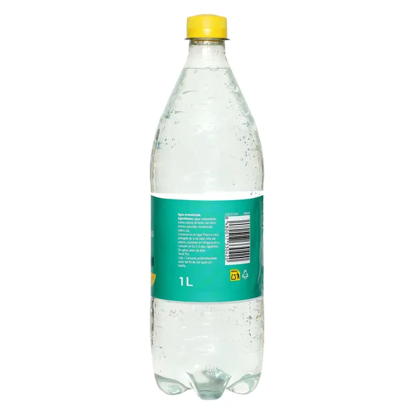 Agua con gas sabor limón Dia 1 L 3