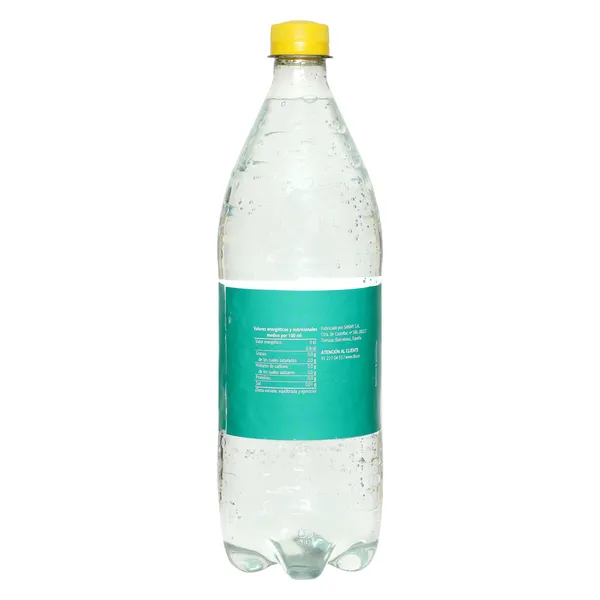 Agua con gas sabor limón Dia 1 L 4