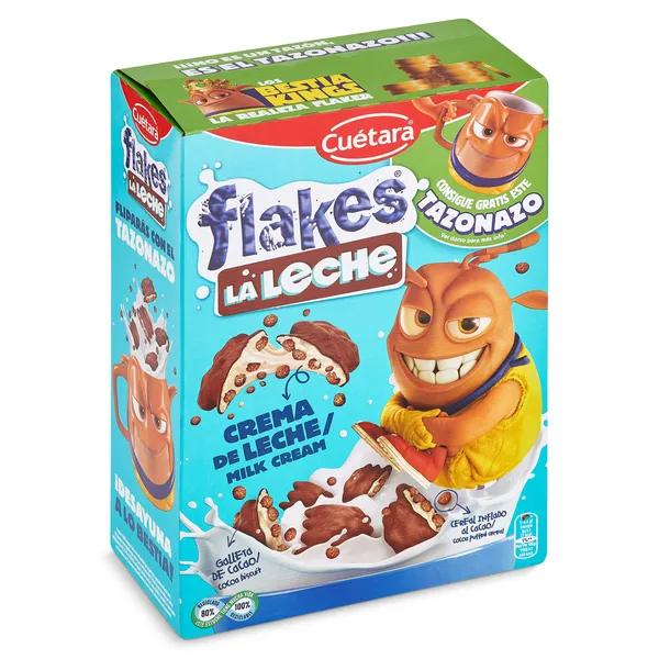 Flakes crema de leche Cuétara 480 g 3