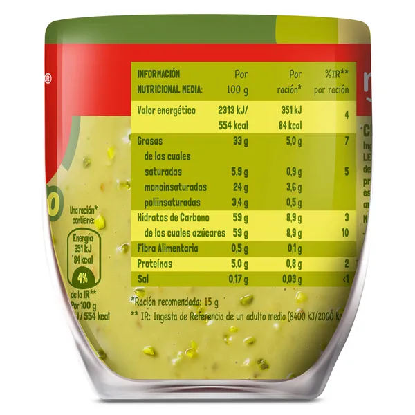 Crema de pistacho Nocilla 180 g 3