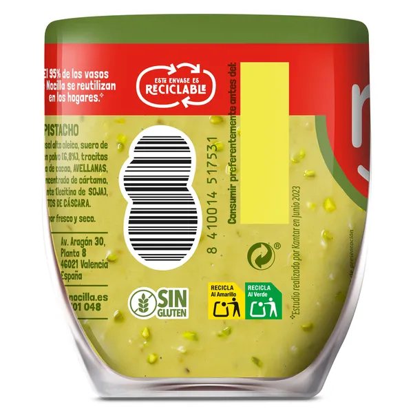 Crema de pistacho Nocilla 180 g 4