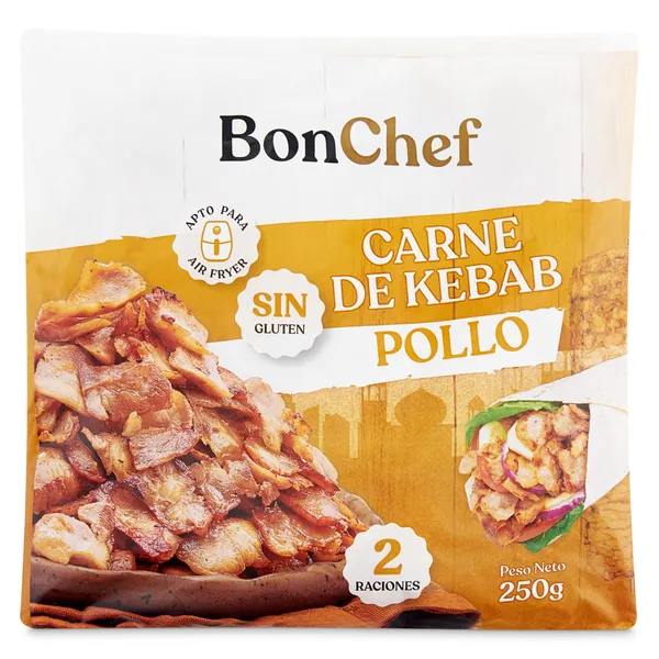 Carne de kebab de pollo Bonchef 250 g 2