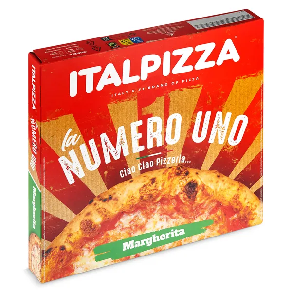 Pizza margarita número uno Italpizza 410 g 2