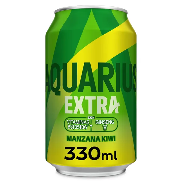 Aquarius de manzana y kiwi 330 ml 2