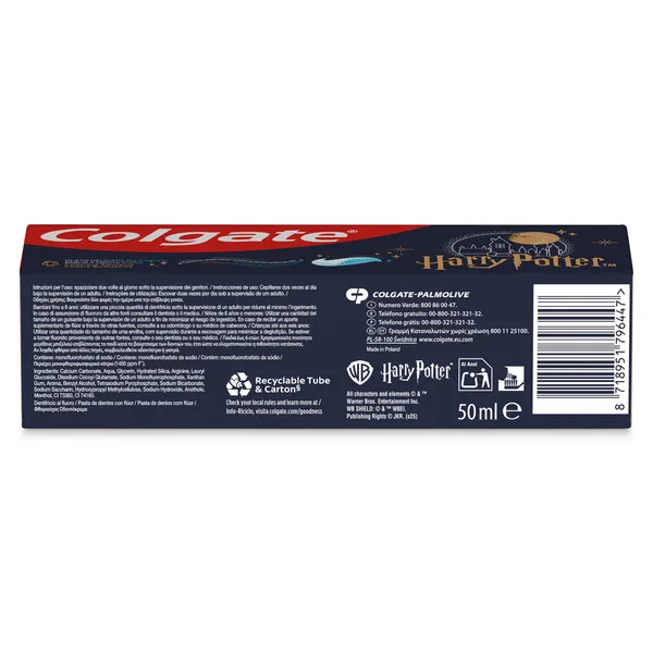 Pasta de dientes Harry Potter Colgate 50 ml 4