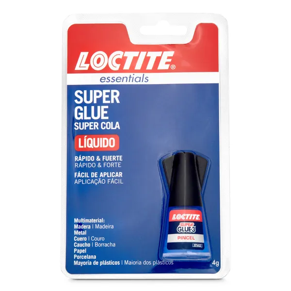 Pegamento super glue-3 con pincel Loctite 1 unidad 2