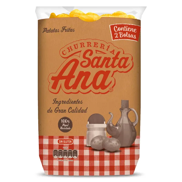 Patatas fritas Santa Ana 270 g 2