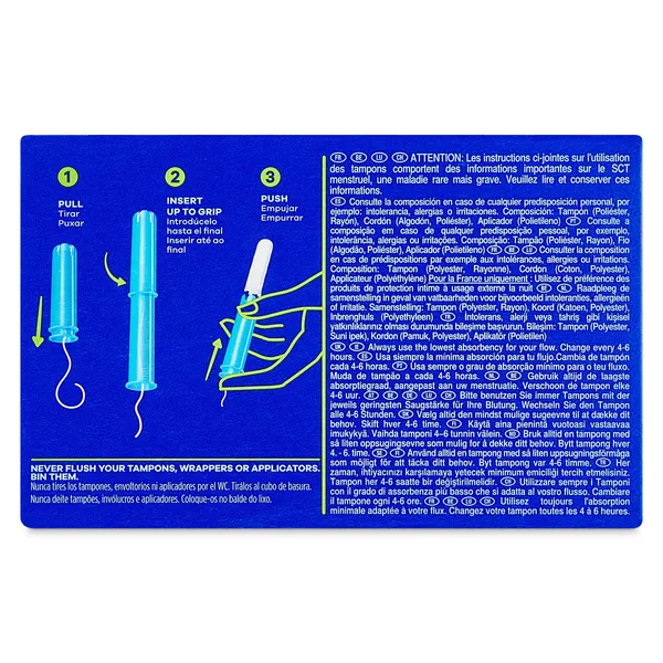 Tampón super Tampax caja 20 unidades 4