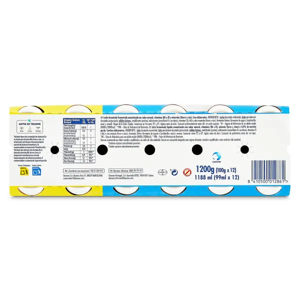Bebida natural Actimel pack 12 x 100 g 3