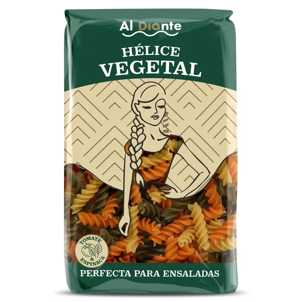 Hélices vegetales Dia Al Diante 500 g 2
