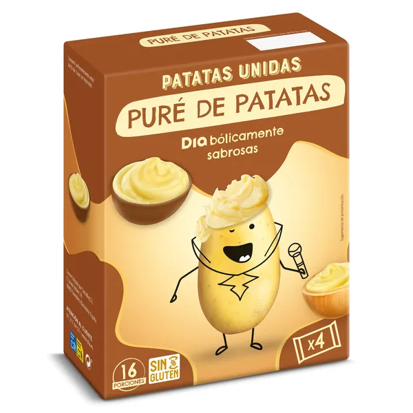Puré de patatas Dia Patatas Unidas 500 g 3