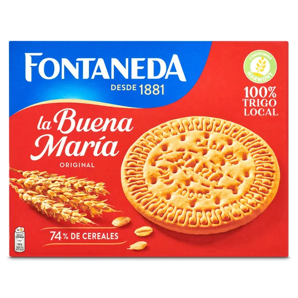 Galletas de desayuno la buena maría Fontaneda caja 800 g 2