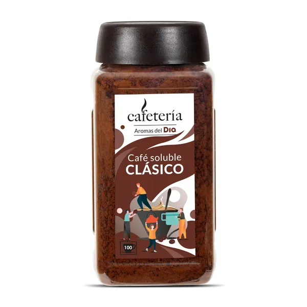 Café soluble clásico Dia Cafetería 200 g 2