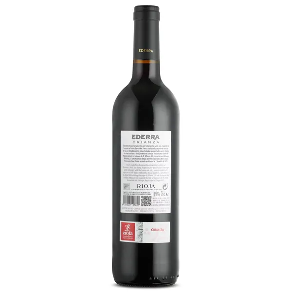 Vino tinto crianza D.O. Rioja Ederra 75 cl 3