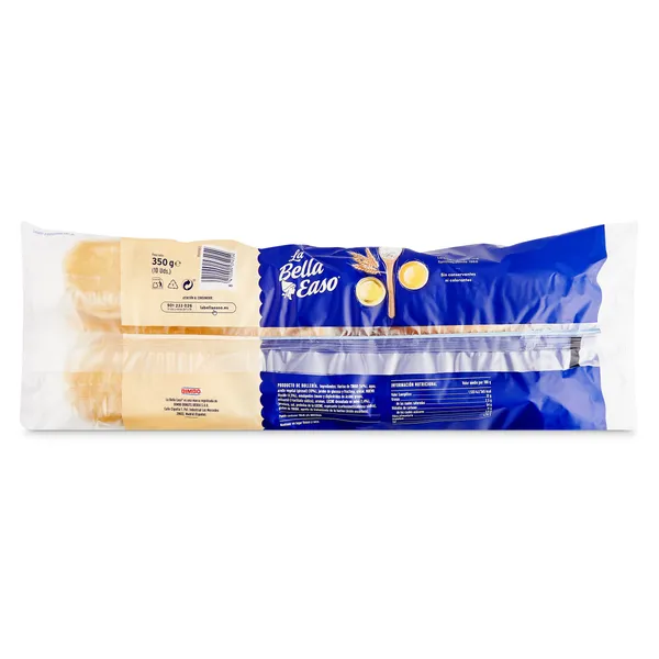 Pan de leche La bella easo bolsa 350 g 2