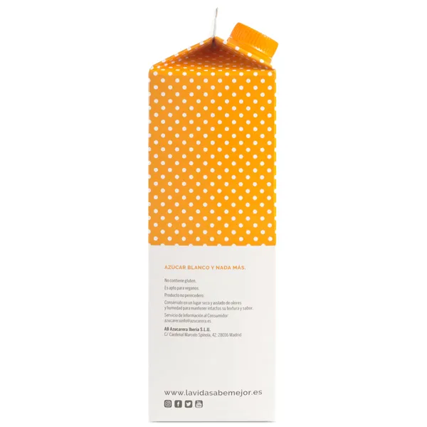 Azúcar blanco Azucarera brik 800 g 4