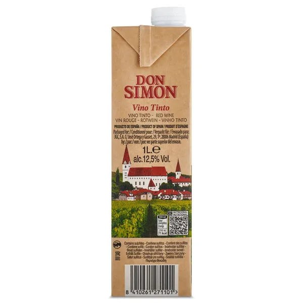 Vino tinto Don Simón 1 L 5