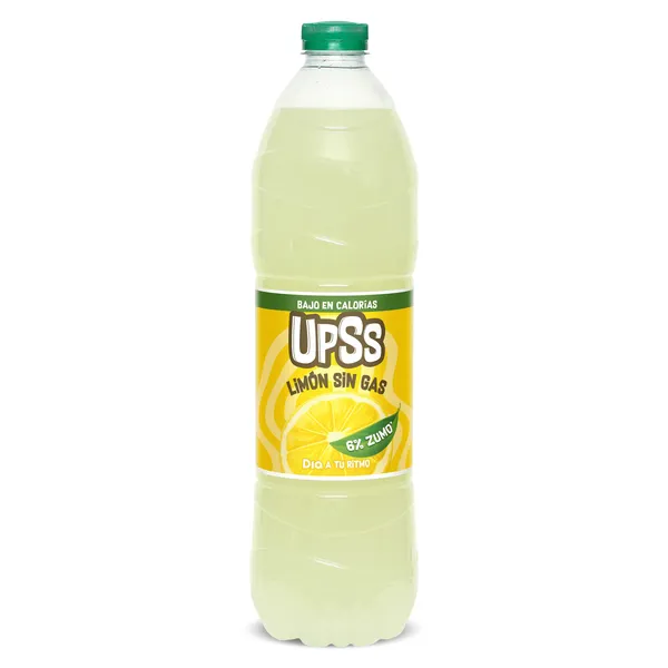 Refresco de Limón sin gas Upss Dia botella 1.5 L
