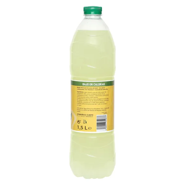 Refresco de Limón sin gas Upss Dia botella 1.5 L 2