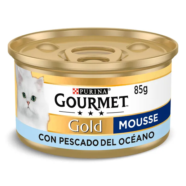 Mousse para gatos con pescado Gourmet 85 g 2