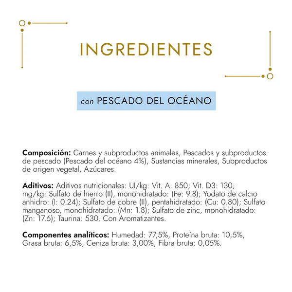 Mousse para gatos con pescado Gourmet 85 g 3