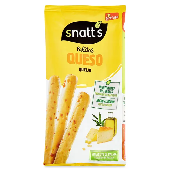 Palitos de pan con queso Snatt's bolsa 56 g