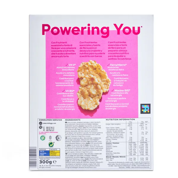 Cereales con frutas rojas Kellogg's Special K caja 300 g 4
