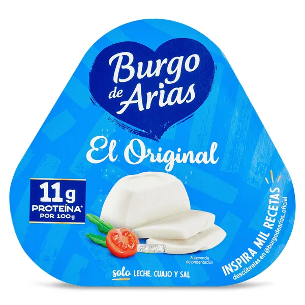 Queso fresco Burgo de Arias 3 x 72 g 2
