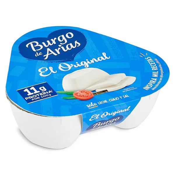 Queso fresco Burgo de Arias 3 x 72 g 3