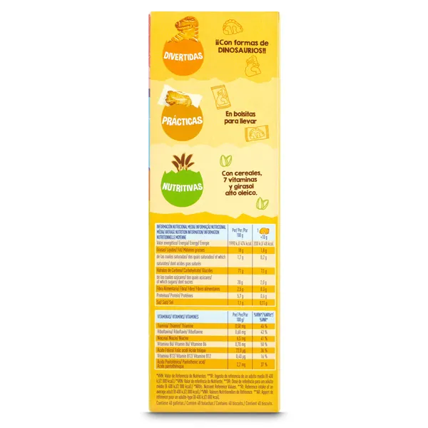 Galletas de cereales con vitaminas Artiach Dinosaurus 411 g 4