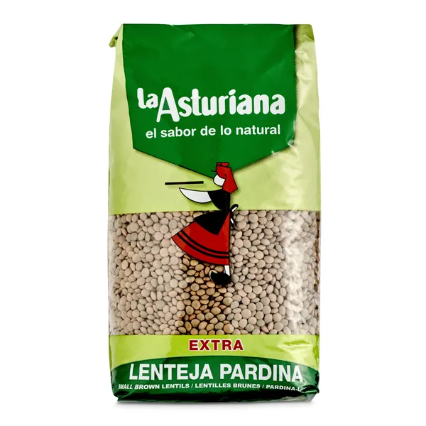 Lentejas pardinas La Asturiana 1 Kg
