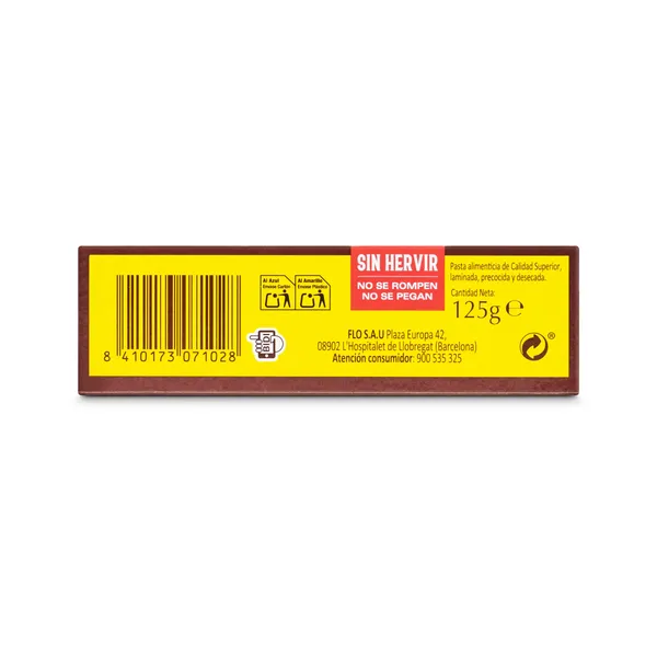 Placas para canelones precocidas El pavo caja 125 g 3