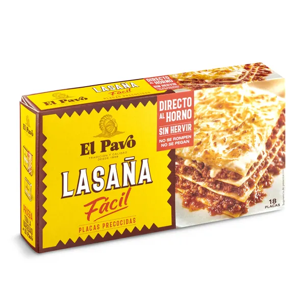 Placas para lasaña El pavo 200 g 3