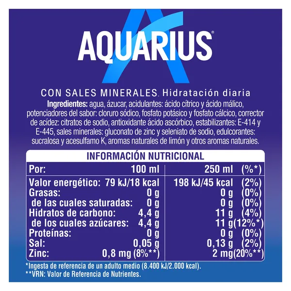 Aquarius de limón 1,5 L 3