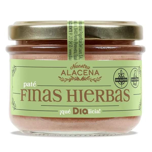 Paté a las finas hierbas Dia Nuestra Alacena 125 g 2
