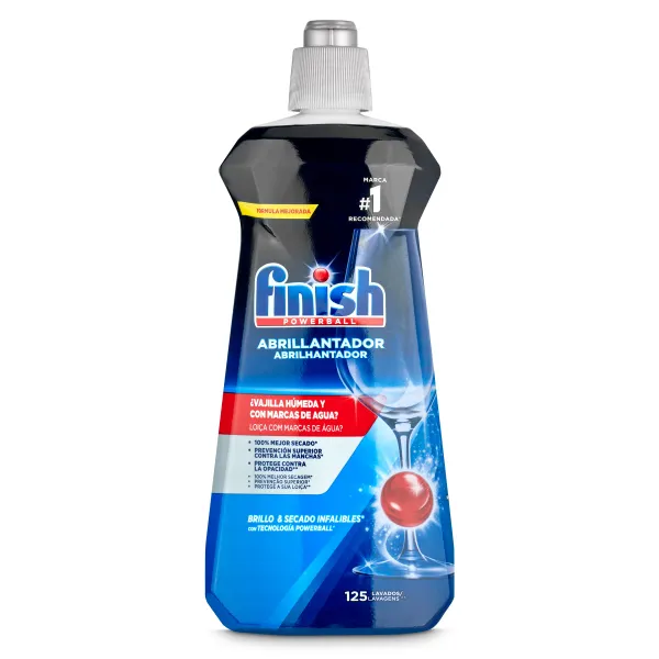 Abrillantador para lavavajillas máquina Finish 500 ml 2
