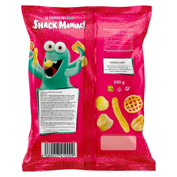 Cóctel de aperitivos Dia Snack Maniac 200 g 3