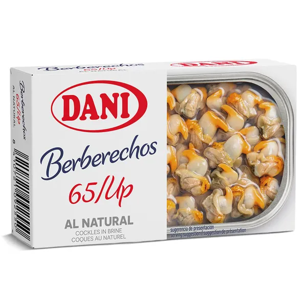 Berberechos al natural Dani lata 63 g