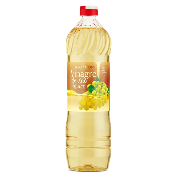 Vinagre de vino blanco Aliña tu Dia 1 L 2