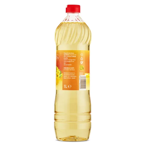 Vinagre de vino blanco Aliña tu Dia 1 L 3