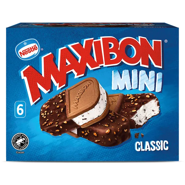 Maxibon mini nata Nestlé 6 x 51 g 2