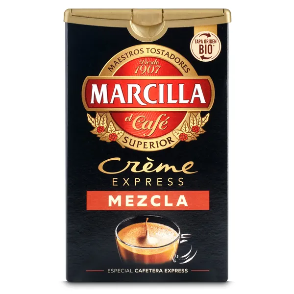 Café molido mezcla créme express Marcilla bolsa 250 g 2