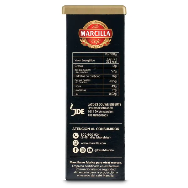 Café molido mezcla créme express Marcilla bolsa 250 g 3