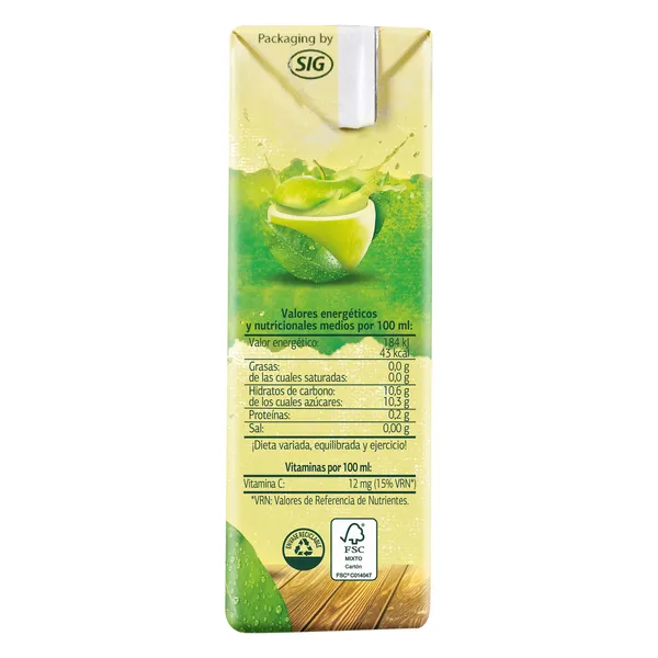 Zumo de manzana Dia Saborfera pack 6 x 200 ml 4