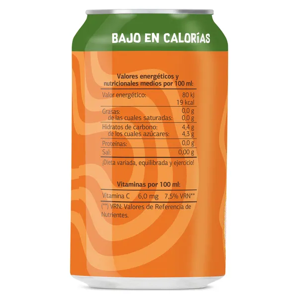 Refresco de naranja sin gas Dia Upss 330 ml 3