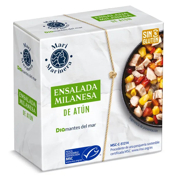 Ensalada milanesa de atún MSC Dia Mari Marinera 150 g 3