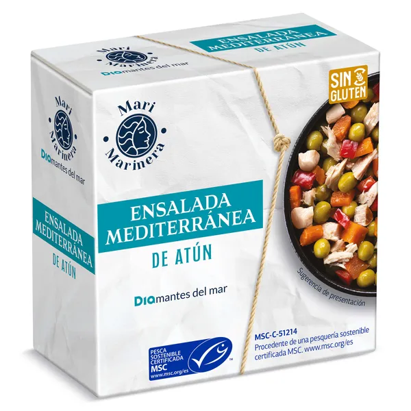 Ensalada mediterránea de atún MSC Dia Mari Marinera 150 g 3