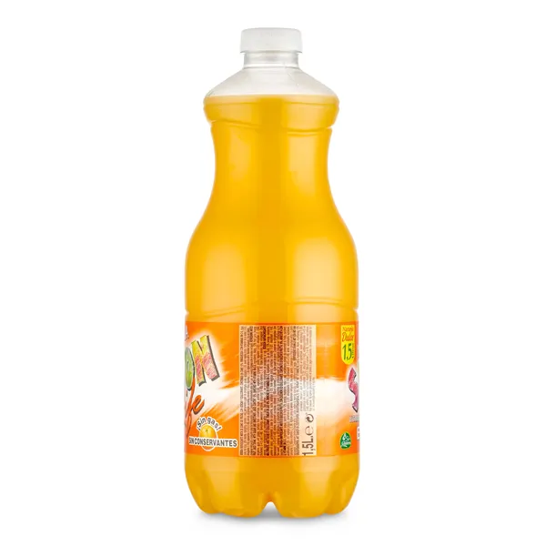 Bebida de zumo de naranja Simon Life botella 1.5 L 2